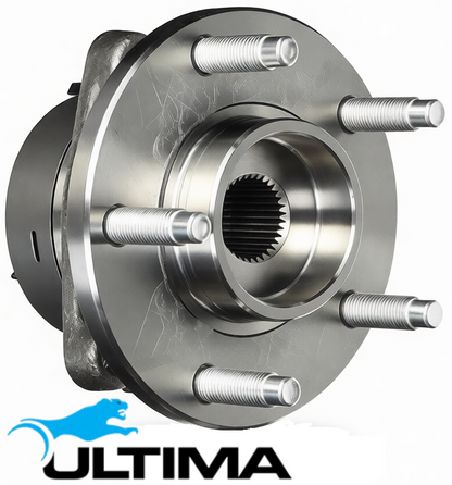 2 X ULTIMA REAR WHEEL HUB & BEARING ASSEMBLY TO SUIT FORD KKDA D4204T AZBA QXBA TXBA 1.8L 2.0L I4