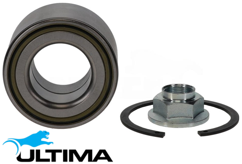 2 X ULTIMA FRONT WHEEL BEARING KIT TO SUIT FORD RANGER PJ PK WLAT WEAT TURBO DIESEL 2.5L 3.0L I4