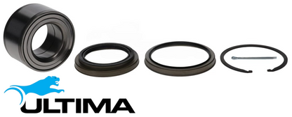 2 X ULTIMA FRONT WHEEL BEARING KIT TO SUIT TOYOTA HILUX SURF KZN185R 1KZ-TE TURBO DIESEL 3.0L I4