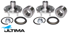 2 X FRONT WHEEL HUB AND BEARING ASSEMBLY FOR FORD COURIER PG PH WLAT 2.5 I4 SUPER CAB MODEL 11/02 ON