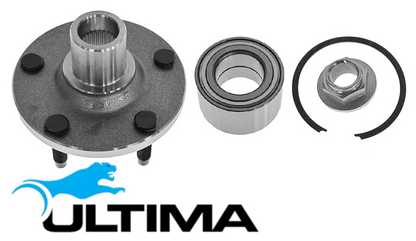 2 X ULTIMA FRONT WHEEL HUB AND BEARING ASSEMBLY TO SUIT FORD ESCAPE ZA ZB ZC AJ 3.0L V6