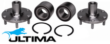 2 X ULTIMA FRONT WHEEL HUB & BEARING ASSEMBLY TO SUIT FORD RANGER PX1 PX2 PX3 P5AT 3.2L I5 SUITS 4WD