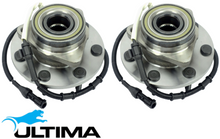 2 X ULTIMA FRONT WHEEL HUB AND BEARING ASSEMBLY TO SUIT FORD F-250 330 5.4L V8 SUITS 4D 4-WHEEL ABS