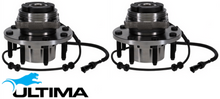 2 X ULTIMA FRONT WHEEL HUB AND BEARING ASSEMBLY FOR FORD F-250 RM RN 445 7.3 V8 FOR 4WD FROM 01/2003