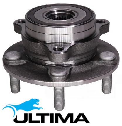 2 X ULTIMA FRONT WHEEL HUB AND BEARING ASSEMBLY TO SUIT HYUNDAI I30 PD G3LE 1.0L I3 ELITE MODEL ONLY