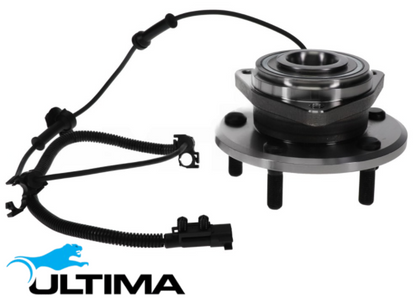 2 X FRONT WHEEL HUB & BEARING ASSEMBLY FOR JEEP WRANGLER JK ERB 3.6 V6 FOR RUBICON & RENEGADE SPORTS