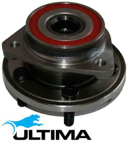 2 X ULTIMA FRONT WHEEL HUB AND BEARING ASSEMBLY TO SUIT JEEP ERH 4.0L I6
