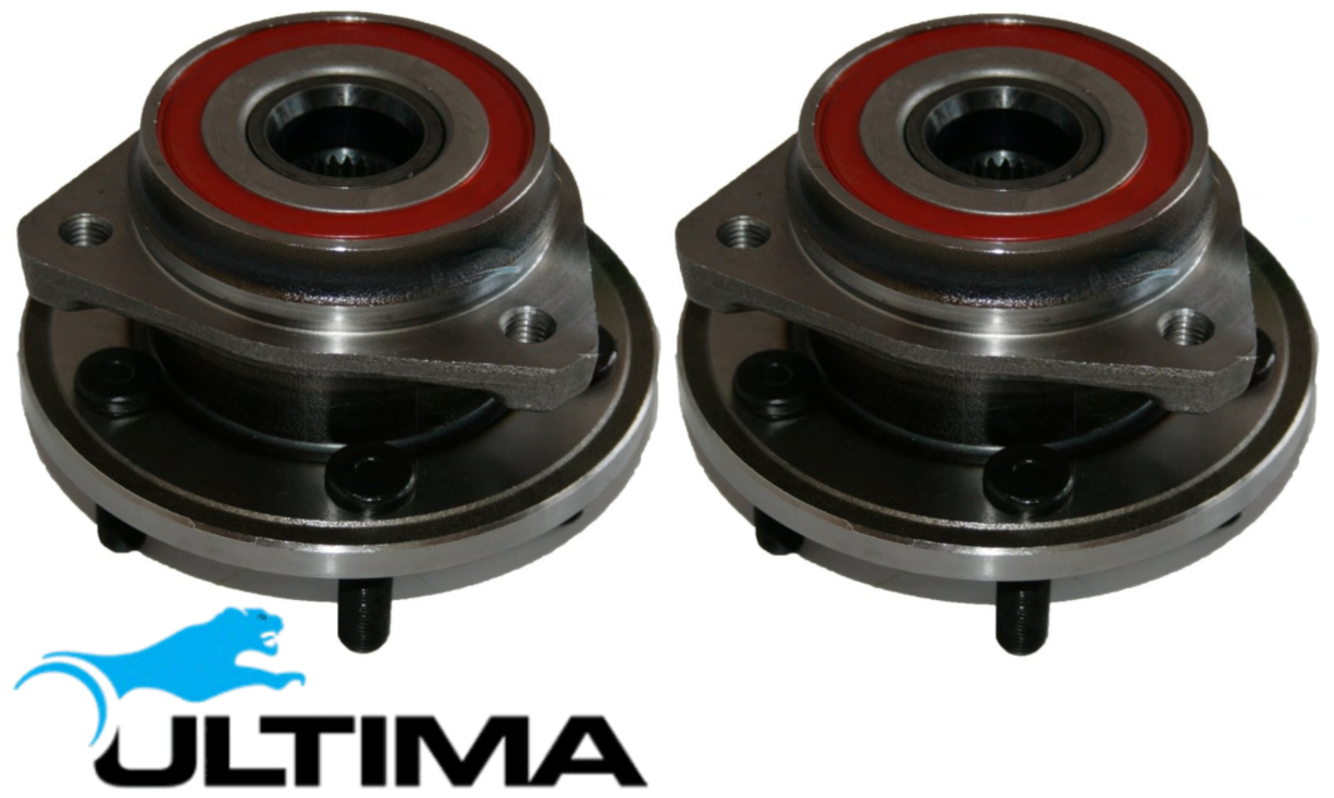 2 X ULTIMA FRONT WHEEL HUB AND BEARING ASSEMBLY TO SUIT JEEP CHEROKEE XJ ERH 4.0L I6 FROM 02/1999