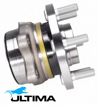 2 X ULTIMA FRONT WHEEL HUB AND BEARING ASSEMBLY TO SUIT NISSAN NAVARA VCGD40 YD25DDTI 2.5L I4