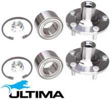 2 X ULTIMA FRONT WHEEL HUB AND BEARING ASSY FOR TOYOTA HIGHLANDER MCU28R 3MZ-FE 3.3L V6 W/ 26 SPLINE