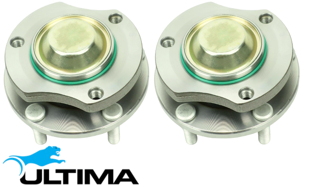 2 X FRONT WHEEL HUB & BEARING ASSEMBLY FOR HOLDEN BUICK ECOTEC L27 L36 L67 3.8L V6 FOR W/O ABS & IRS