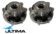2 X ULTIMA FRONT WHEEL HUB AND BEARING ASSEMBLY TO SUIT NISSAN VQ40DE V9X TURBO DIESEL 3.0L 4.0L V6