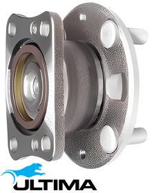 2 X ULTIMA REAR WHEEL HUB AND BEARING ASSEMBLY FOR FORD FIESTA WT HXJB TSJA HHJC TURBO DIESEL 1.6 I4