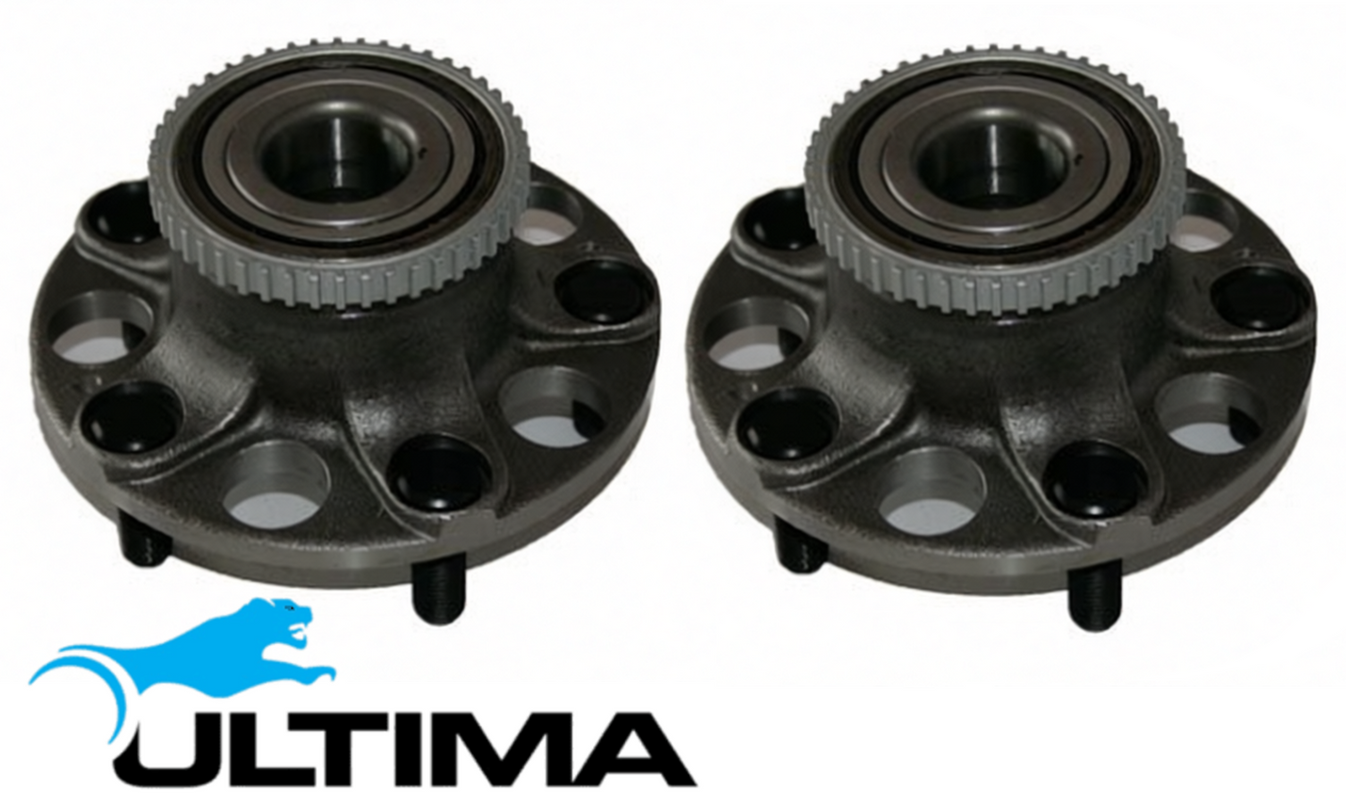 2 X ULTIMA REAR WHEEL HUB AND BEARING ASSEMBLY TO SUIT HONDA ACCORD CL CM K24A8 K24A K24A4 2.4L I4