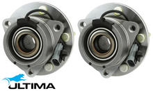 2 X ULTIMA REAR WHEEL HUB AND BEARING ASSEMBLY TO SUIT FORD FOCUS LV B5254T3 TURBO 2.5 I5 09/2010 ON