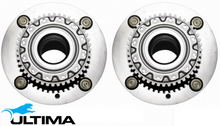 2 X REAR WHEEL HUB & BEARING ASSEMBLY FOR HYUNDAI ELANTRA DM51C G4GB 1.8 I4 GL 07/01 ON TO 10/02 ABS