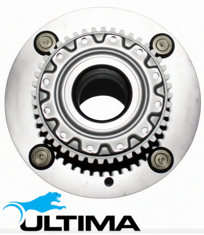 2 X ULTIMA REAR WHEEL HUB & BEARING ASSEMBLY FOR HYUNDAI ELANTRA DM41C G4GB 1.8L I4 GLS 07/01 ON ABS