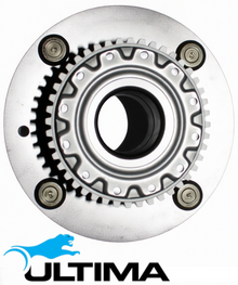 2 X ULTIMA REAR WHEEL HUB & BEARING ASSEMBLY FOR HYUNDAI ELANTRA DN41C G4GB 1.8L I4 GLS 07/01 ON ABS