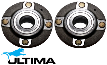2 X REAR WHEEL HUB & BEARING ASSY FOR HYUNDAI ELANTRA DM41C G4GB 1.8 I4 GL 07/01 ON TO 10/02 W/O ABS