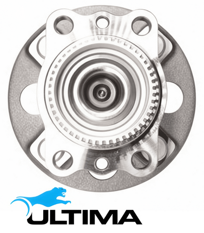 2 X ULTIMA REAR WHEEL HUB AND BEARING ASSEMBLY TO SUIT HYUNDAI ACCENT RB G4FC G4FD 1.6L I4