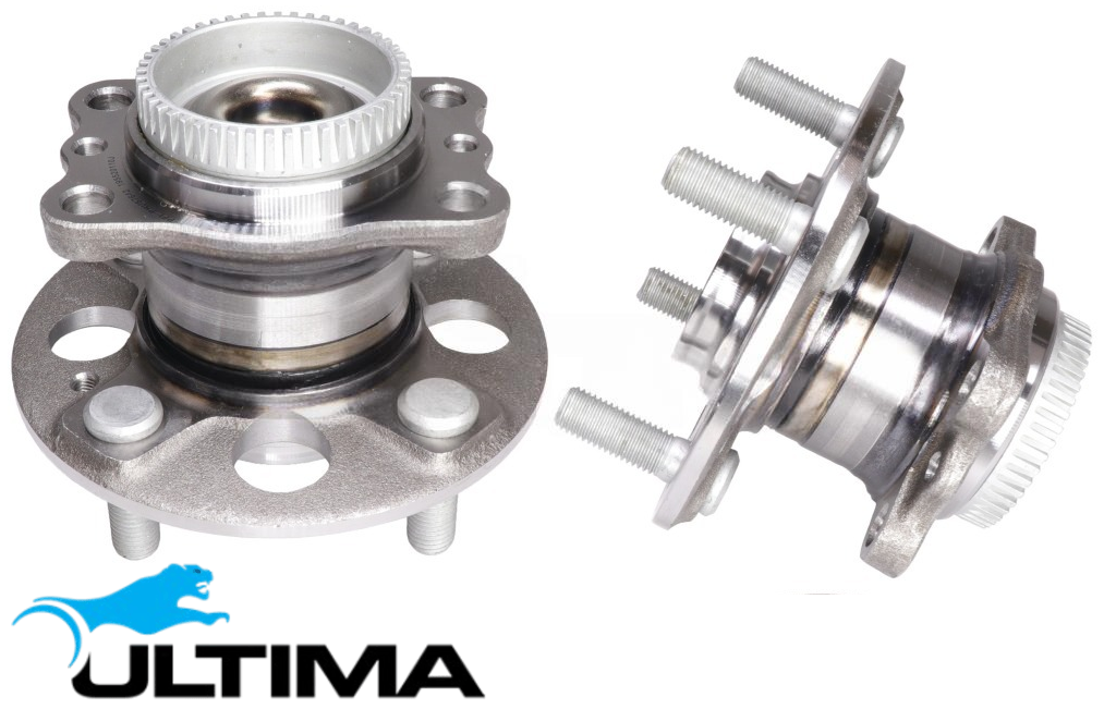 2 X ULTIMA REAR WHEEL HUB AND BEARING ASSEMBLY FOR KIA RIO UB G4FA G4F ...
