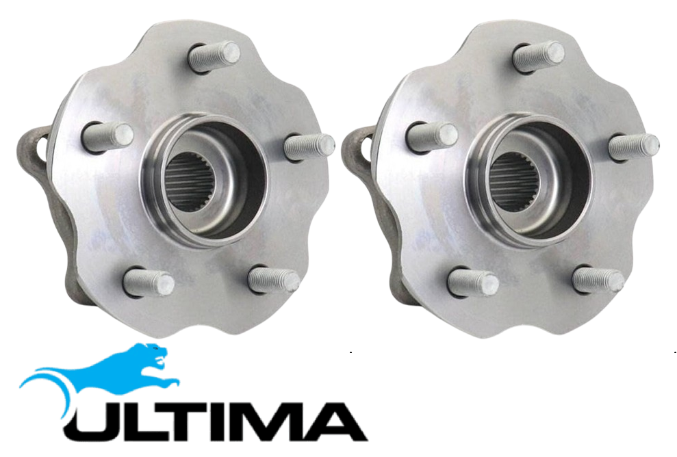 2 X REAR WHEEL HUB & BEARING ASSEMBLY TO SUIT RENAULT KOLEOS H45 M9R.835 M9R.865 2.0L I4 SUITS AWD