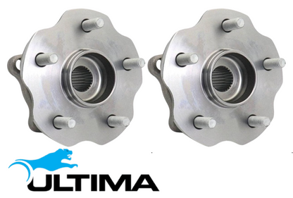 2 X REAR WHEEL HUB & BEARING ASSEMBLY TO SUIT RENAULT KOLEOS H45 M9R.835 M9R.865 2.0L I4 SUITS AWD