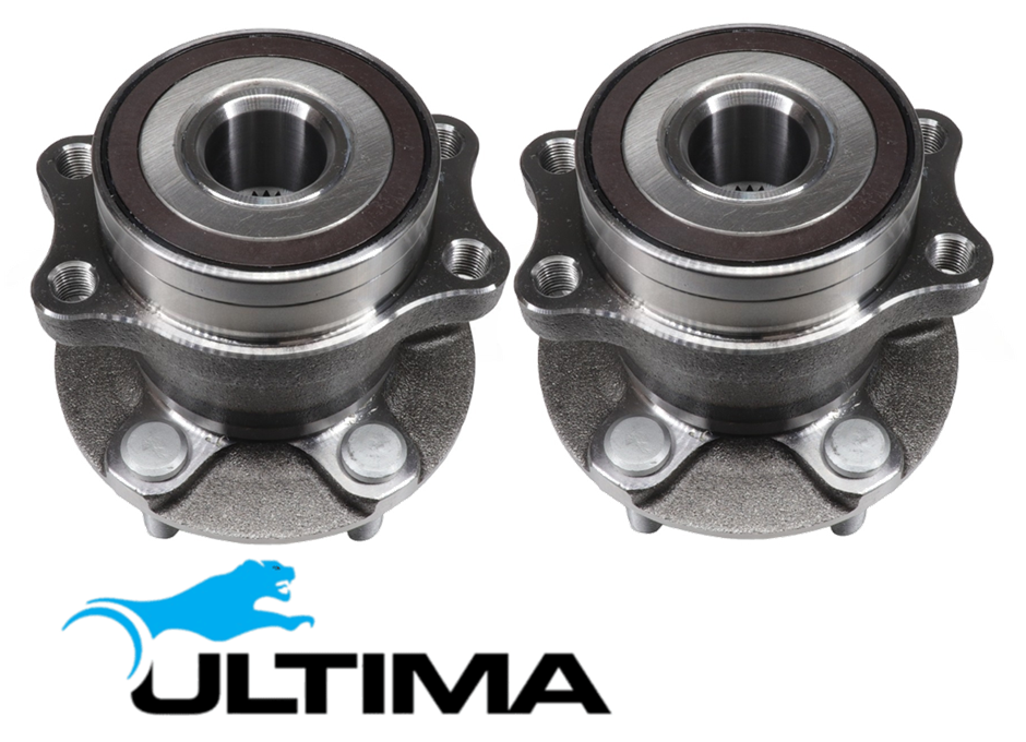 2 X ULTIMA REAR WHEEL HUB AND BEARING ASSEMBLY TO SUIT SUBARU XV GP G23 G33 FB20A FB20W 2.0L F4
