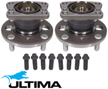 2 X ULTIMA REAR WHEEL HUB AND BEARING ASSEMBLY TO SUIT FORD FIESTA WZ UEJD SFJB JTJA 1.0L 1.5 1.6 I4