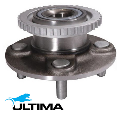 2 X ULTIMA REAR WHEEL HUB AND BEARING ASSEMBLY TO SUIT NISSAN PULSAR N15 CD20 DIESEL 2.0L I4