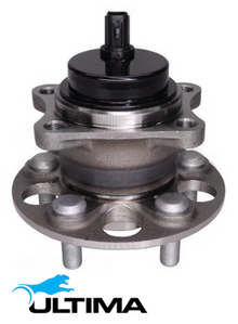 2 X ULTIMA REAR WHEEL HUB AND BEARING ASSEMBLY TO SUIT TOYOTA PRIUS ZVW50R ZVW51R 2ZR-FXE 1.8L I4