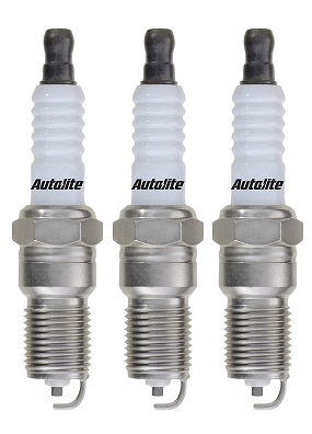 SET OF 3 AUTOLITE SPARK PLUGS TO SUIT DAIHATSU EJ-DE 1.0L I3