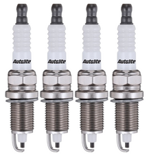 SET OF 4 AUTOLITE SPARK PLUGS TO SUIT NISSAN PATHFINDER D21 Z24 2.4L I4
