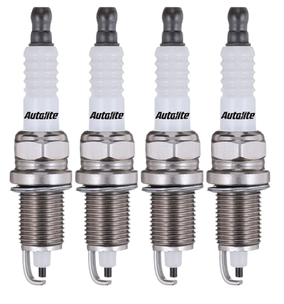SET OF 4 AUTOLITE SPARK PLUGS TO SUIT NISSAN Z24 2.4L I4