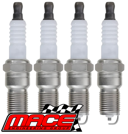 SET OF 4 MACE SPARK PLUGS TO SUIT HONDA INSIGHT ZE LDA3 1.3L I4