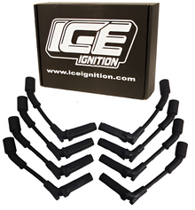 ICE 9MM PRO 100 SERIES IGNITION LEADS TO SUIT HSV LS2 LS3 6.0L 6.2L V8