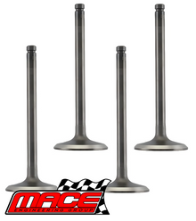 SET OF 4 MACE STANDARD INTAKE VALVES TO SUIT NISSAN NAVARA D21 D22 TD27 DIESEL 2.7L I4