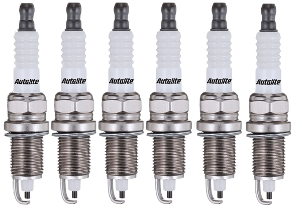 SET OF 6 AUTOLITE SPARK PLUGS TO SUIT HSV JACKAROO UBS 6VD1 3.2L V6
