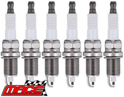 SET OF 6 MACE SPARK PLUGS TO SUIT TOYOTA FJ CRUISER GSJ15R 1GR-FE 4.0L V6