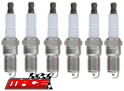SET OF 6 MACE SPARK PLUGS TO SUIT TOYOTA FJ CRUISER GSJ15R 1GR-FE 4.0L V6