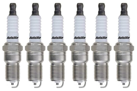 SET OF 6 AUTOLITE IRIDIUM SPARK PLUGS TO SUIT MERCEDES BENZ C280 W204 M272.947 3.0L V6