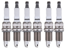 SET OF 6 AUTOLITE SPARK PLUGS TO SUIT ALFA ROMEO 147 937 932A0 3.2L V6