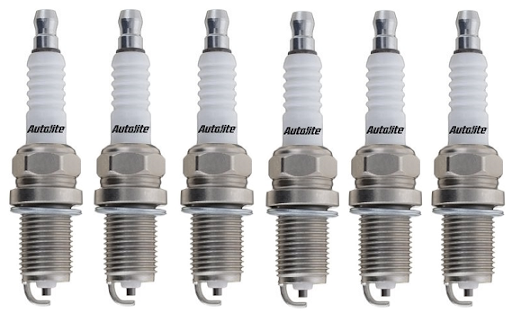 SET OF 6 AUTOLITE SPARK PLUGS TO SUIT AUDI 80 B4 AAH ABC 2.6L 2.8L V6