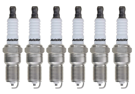 SET OF 6 AUTOLITE SPARK PLUGS TO SUIT BMW N54B30A N54B30 TWIN TURBO 3.0L I6