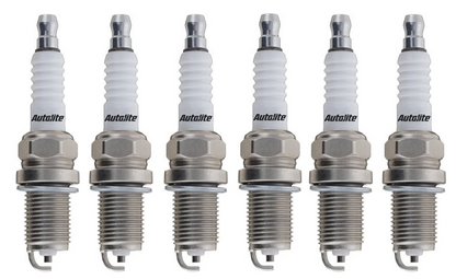 SET OF 6 AUTOLITE SPARK PLUGS TO SUIT SUBARU LIBERTY BL BP BM BN EZ30D EZ36D 3.0L 3.6L F6