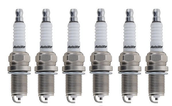 SET OF 6 AUTOLITE SPARK PLUGS TO SUIT BMW 7 SERIES 740I N54B30 TWIN TURBO 3.0L I6