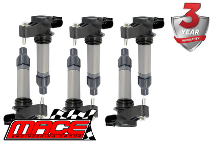 SET OF 6 MACE PREMIUM IGNITION COILS TO SUIT HOLDEN CALAIS VE VF ALLOYTEC SIDI LY7 LFX LLT 3.6L V6