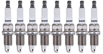 SET OF 8 AUTOLITE SPARK PLUGS TO SUIT AUDI S8 D2 AHC 4.2L V8