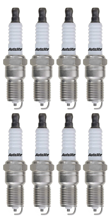 SET OF 8 AUTOLITE IRIDIUM SPARK PLUGS TO SUIT MERCEDES BENZ S63 AMG W221 M156.984 6.2L V8