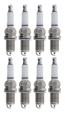 SET OF 8 AUTOLITE SPARK PLUGS TO SUIT FORD TS50 T1 WINDSOR 200KW 5.0L V8